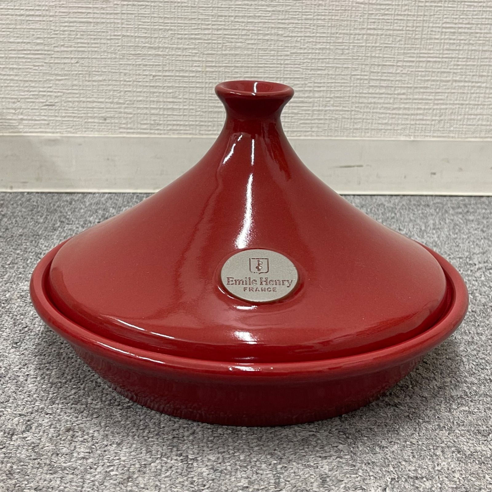 NPA】Emile Henry エミールアンリ タジン鍋 25cm フラムレッド - メルカリ