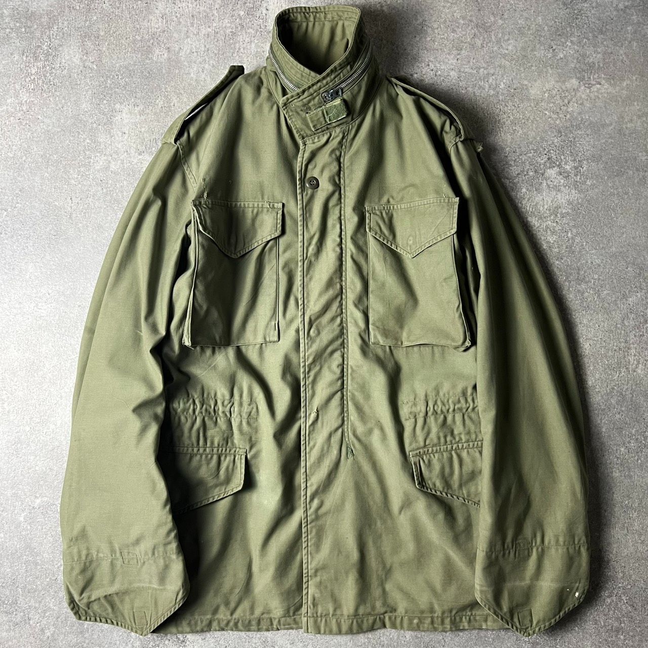 70sU.S.ARMYM-65フィールドジャケットミリタリー米軍実物ビンテージ 60s 70s US ARMY 米軍実物 M-65 フィールド ジャケット S-L 2nd / 60