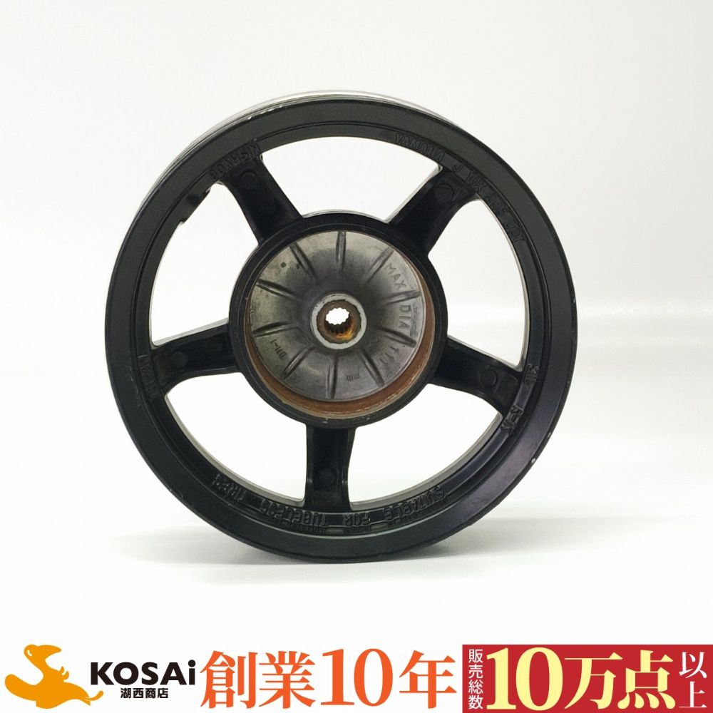 ヤマハ ジョグZR(SA16) 純正 リアホイール(10×2.15) 黒 - メルカリ