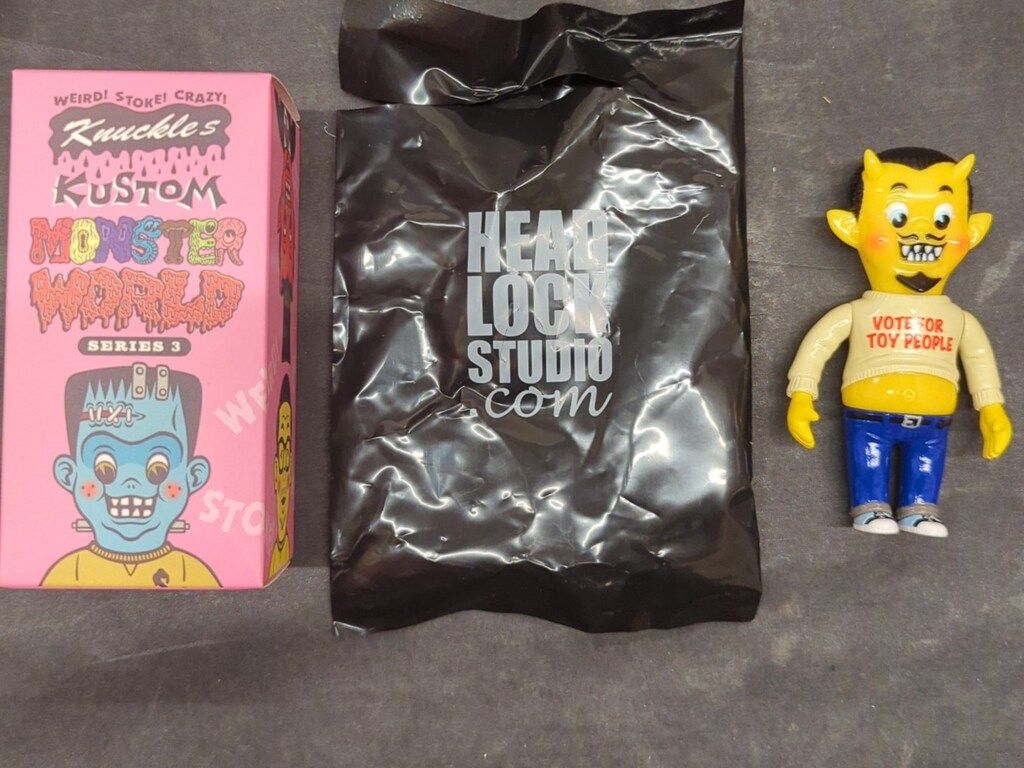 HOW2WORK Knuckle's Kustom Monster World series3 HEAD LOCK STUDIO