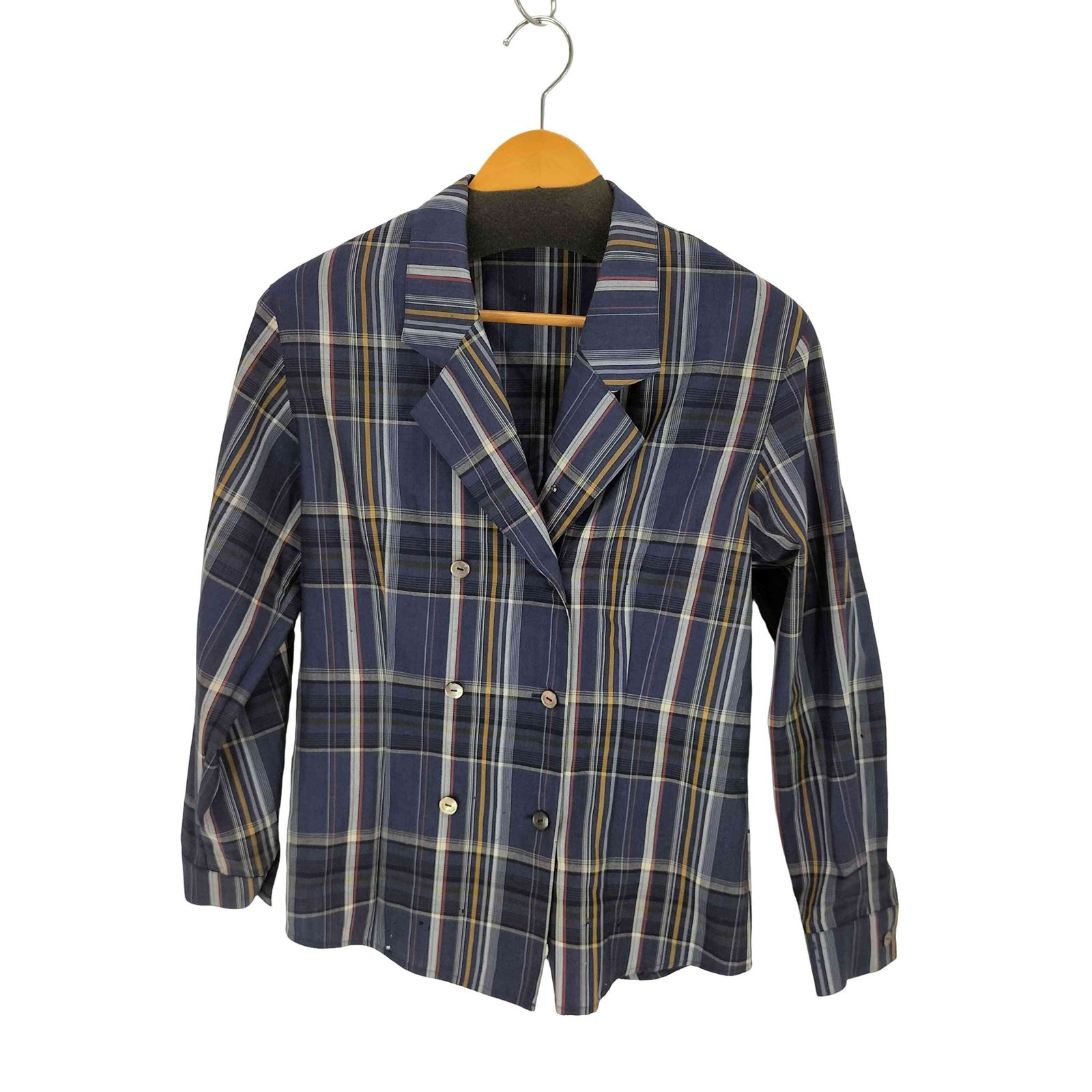 バーバリーズ BURBERRYS チェックダブルテーラードジャケット