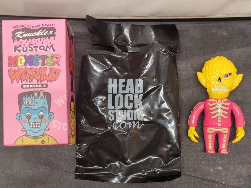 HOW2WORK Knuckle's Kustom Monster World series3 HEAD LOCK STUDIO