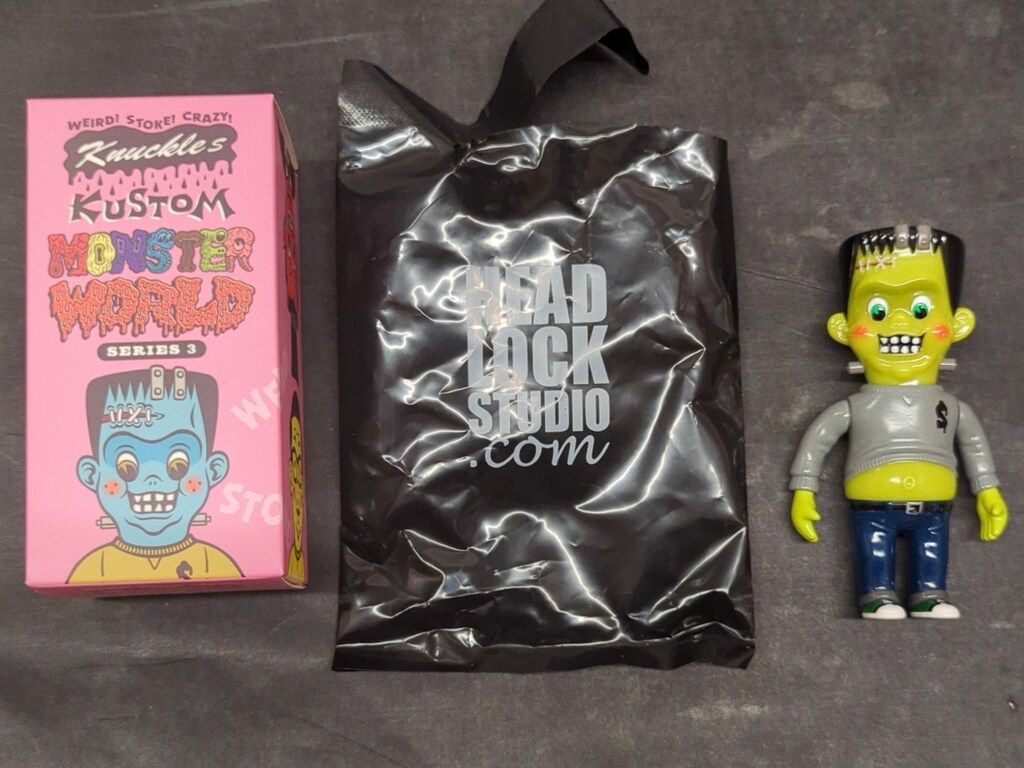 HOW2WORK Knuckle's Kustom Monster World series3 HEAD LOCK STUDIO