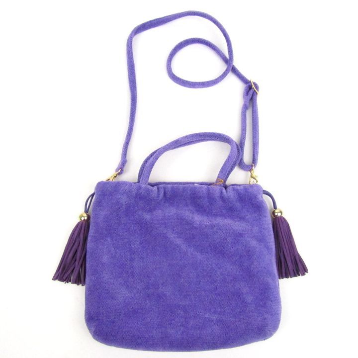 フェイラー 70周年 限定ショルダーバッグ パープル/ハンドタオル 2点