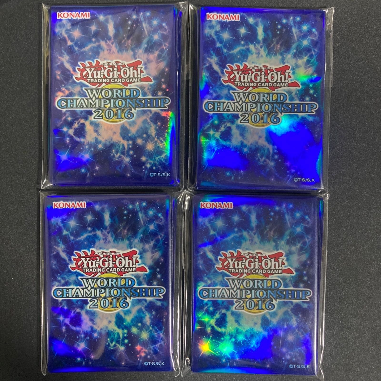 遊戯王 BF0204 遊戯王 WCS2016 スリーブ 80枚（20枚×4） - メルカリ