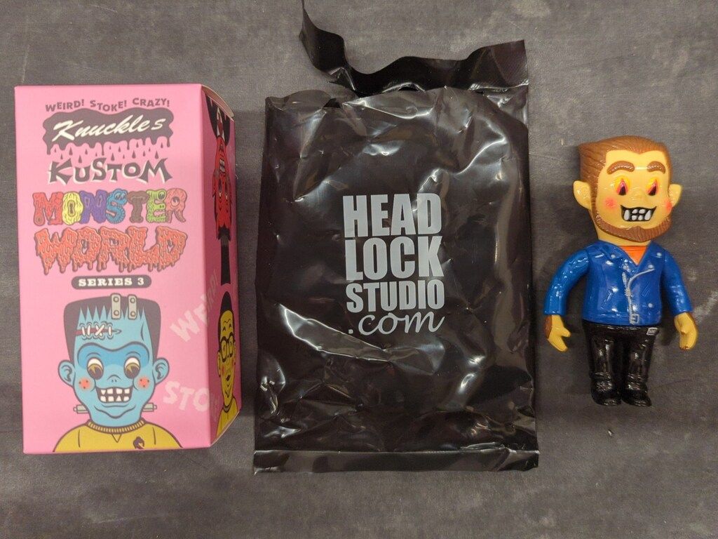 HOW2WORK Knuckle's Kustom Monster World series3 HEAD LOCK STUDIO