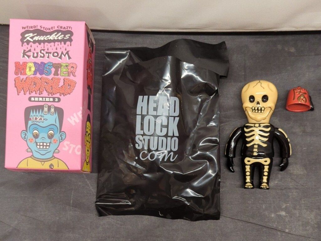 HOW2WORK Knuckle's Kustom Monster World series3 HEAD LOCK STUDIO