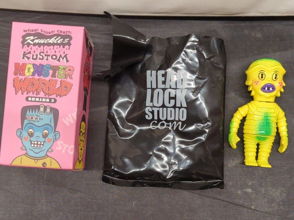 HOW2WORK Knuckle's Kustom Monster World series3 HEAD LOCK STUDIO