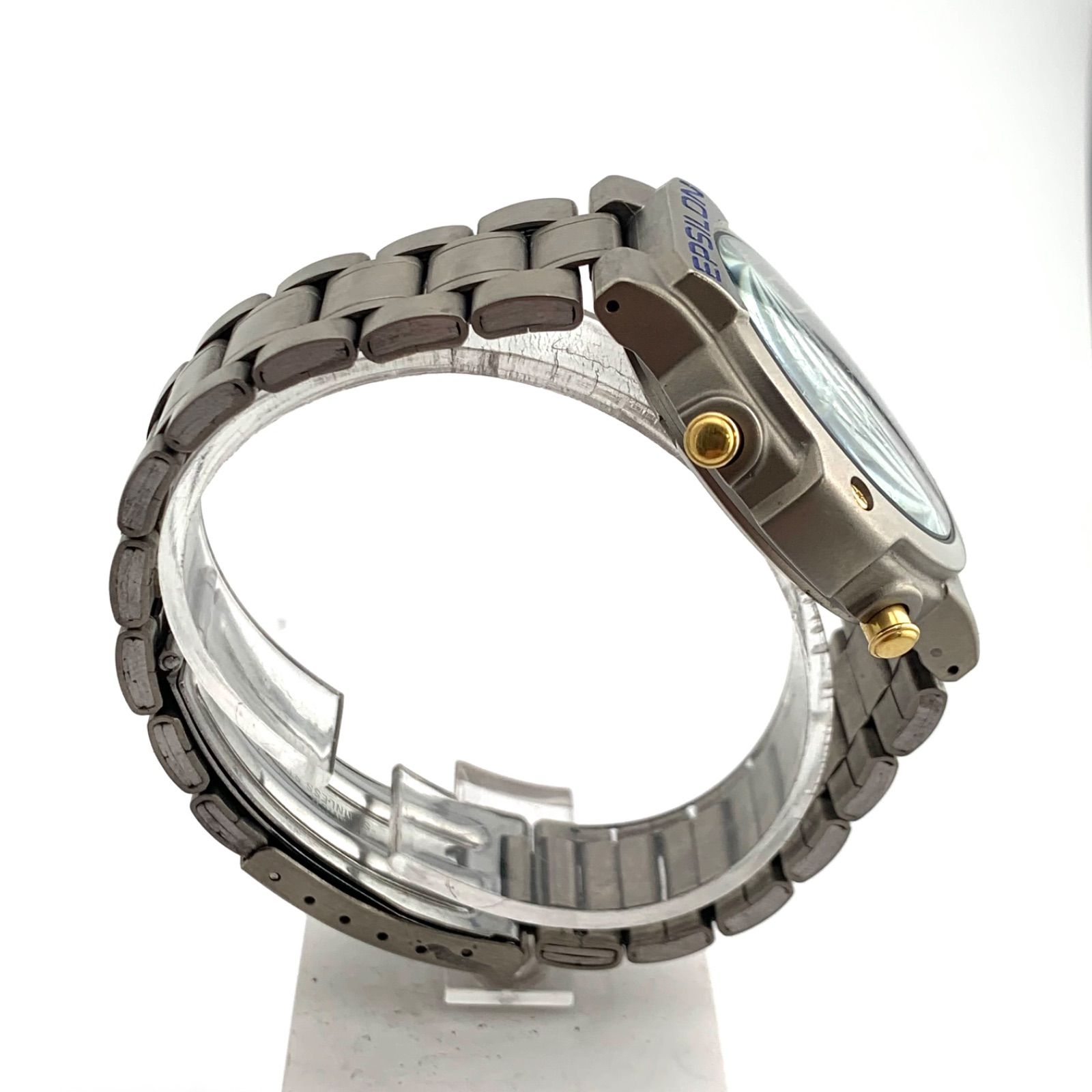 中古】EPSILON ALBA Y182-6A80 クロノグラフ 腕時計 ALBA イプシロン 