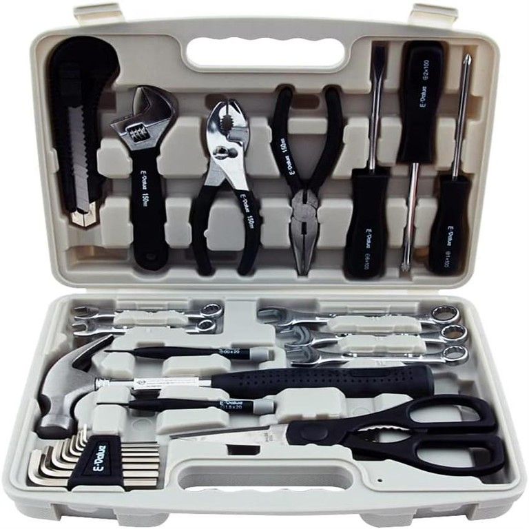 70点充実セット 工具セット DIY 家具組み立て 家庭用 日曜大工 ホームメンテナンス 修理作業に最適 プロから初心者まで対応 ホームツールセット