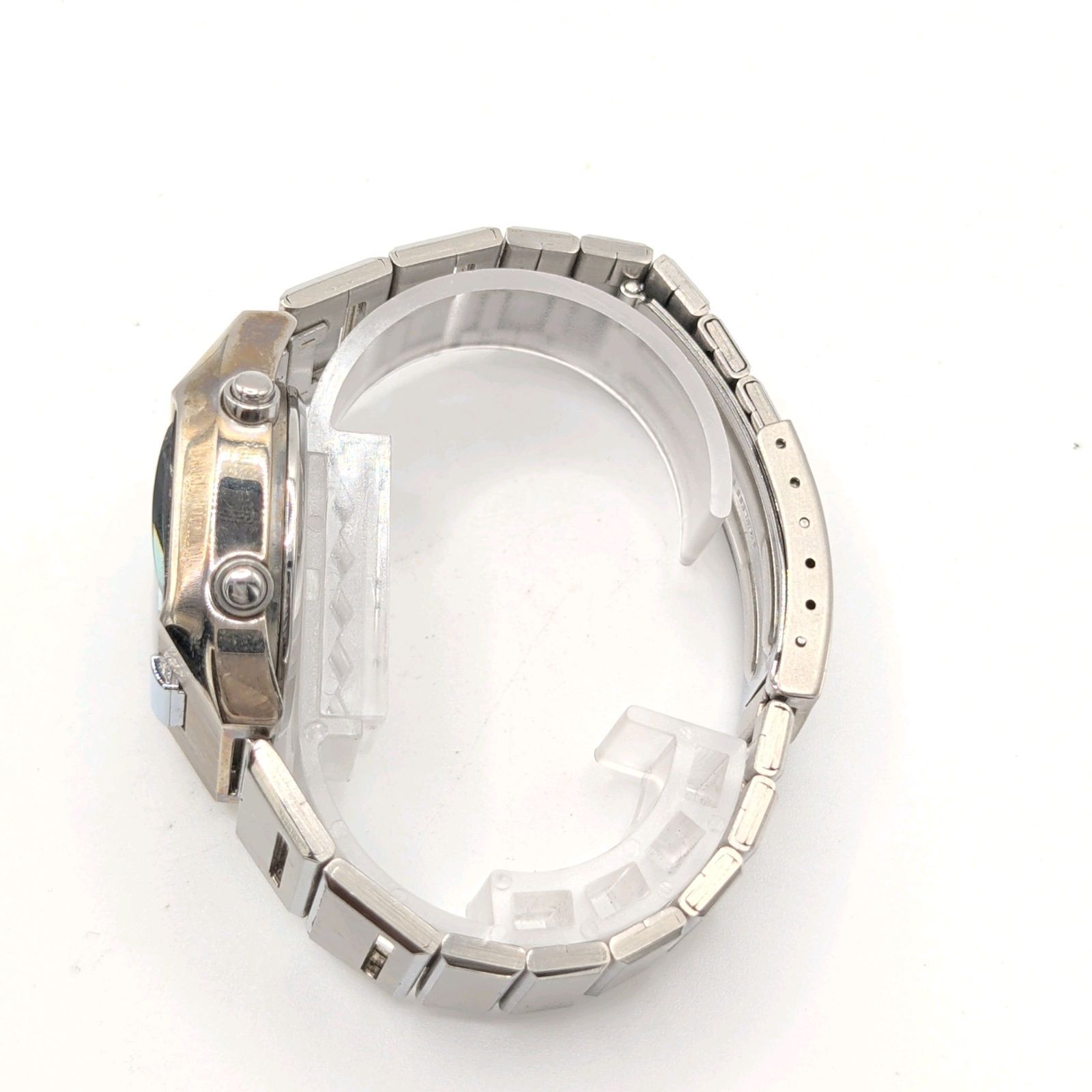 SEIKO ALBA AKA W620-4130 Watch Quartz Men's Silver Square Digital