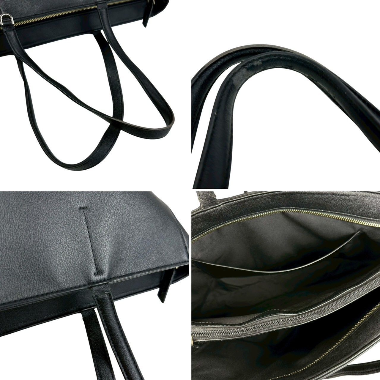 B4461】 Calvin Klein カルバンクライン トートバッグ フェイクレザー
