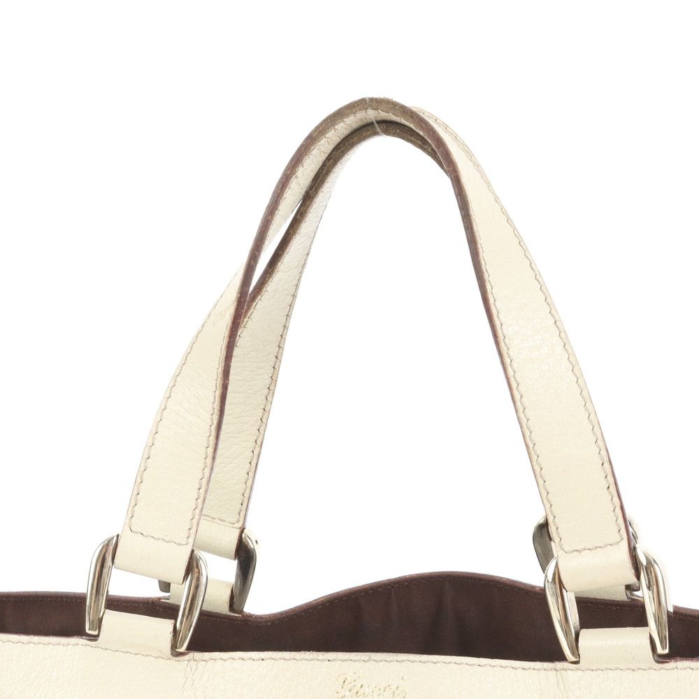 グッチ GGキャンバス アビー 130739 レザー トート バッグ 肩掛け