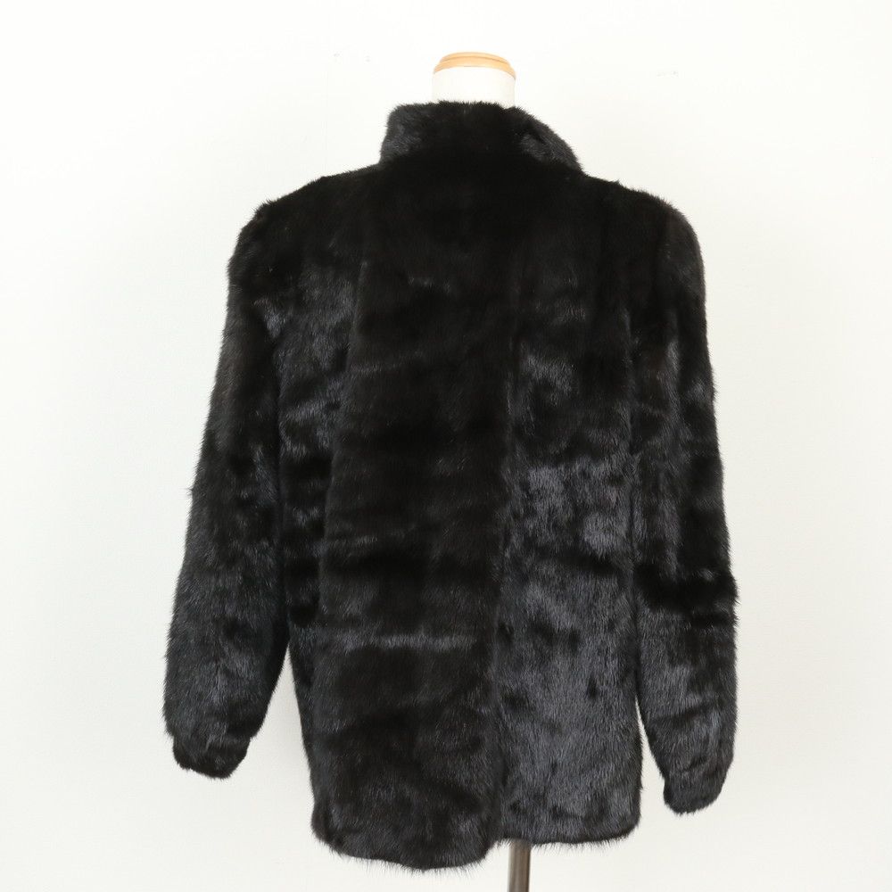 極美品 SAGA MINK ミンク ファー コート 15 毛皮 洋服 ファッション