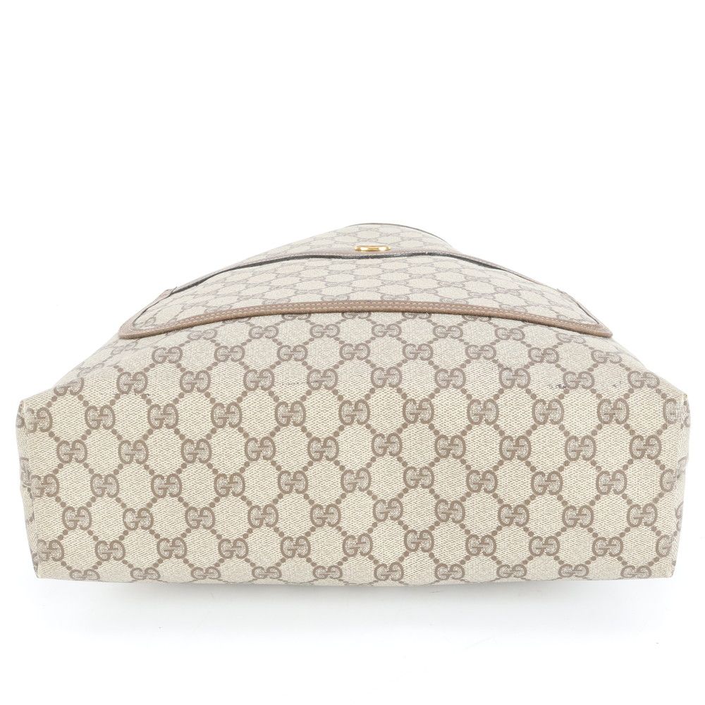 極美品 グッチ GGスプリーム シェリー ライン 39 02 003 レザー トート