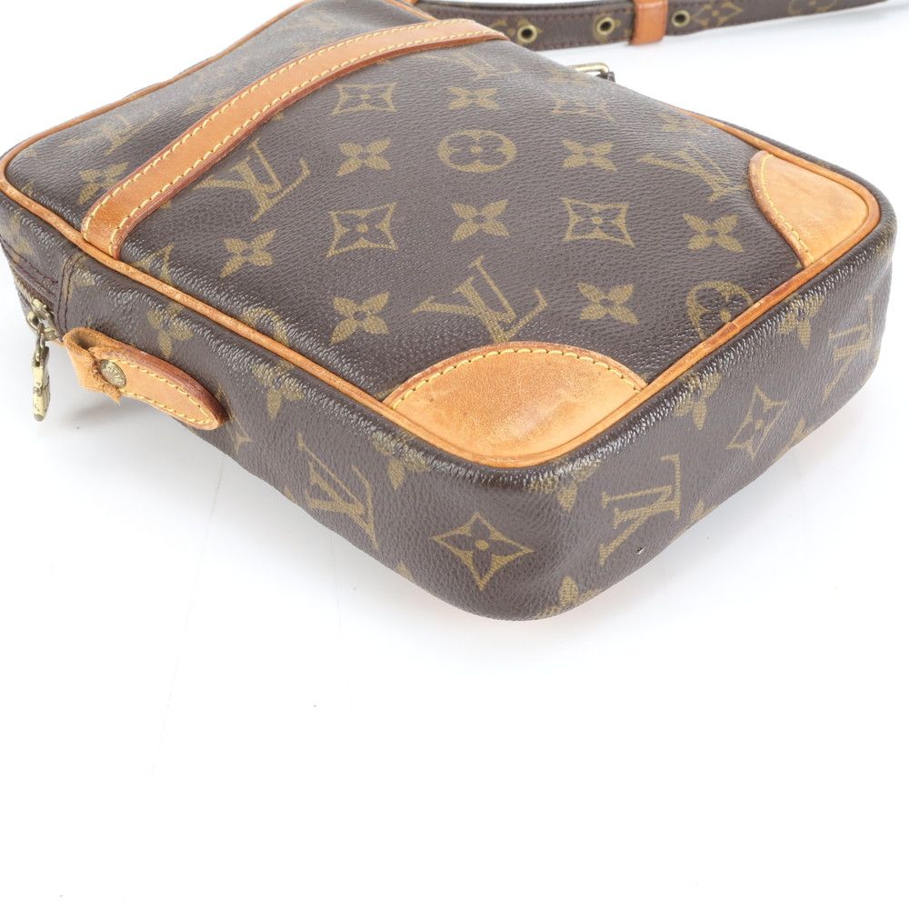 ルイヴィトン モノグラム ダヌーブ M45266 レザー ショルダーバッグ