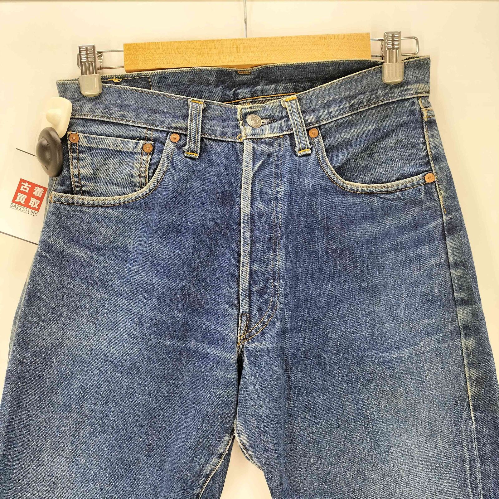 リーバイス Levis 90S 96年8月製 バレンシア工場 ボタン裏555刻印 501
