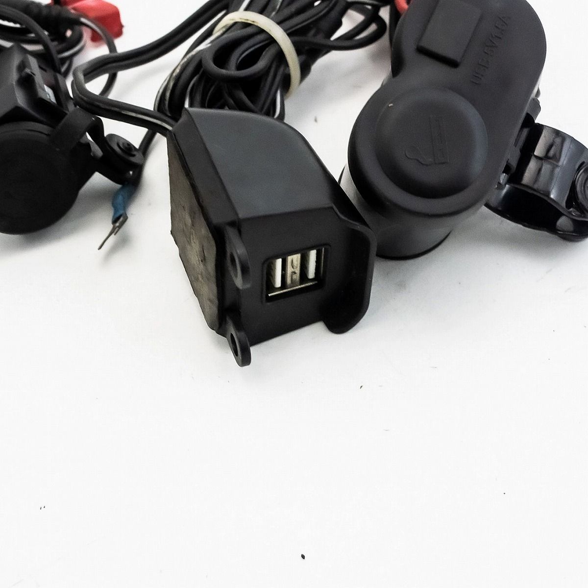 バイク用電源 7 12Vシガーソケット USB - メルカリ