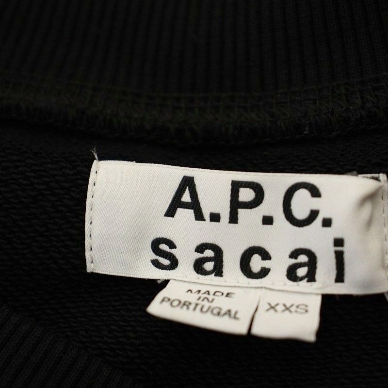 アーペーセー A.P.C. sacai サカイコラボ Tani Sweatshirt スウェット