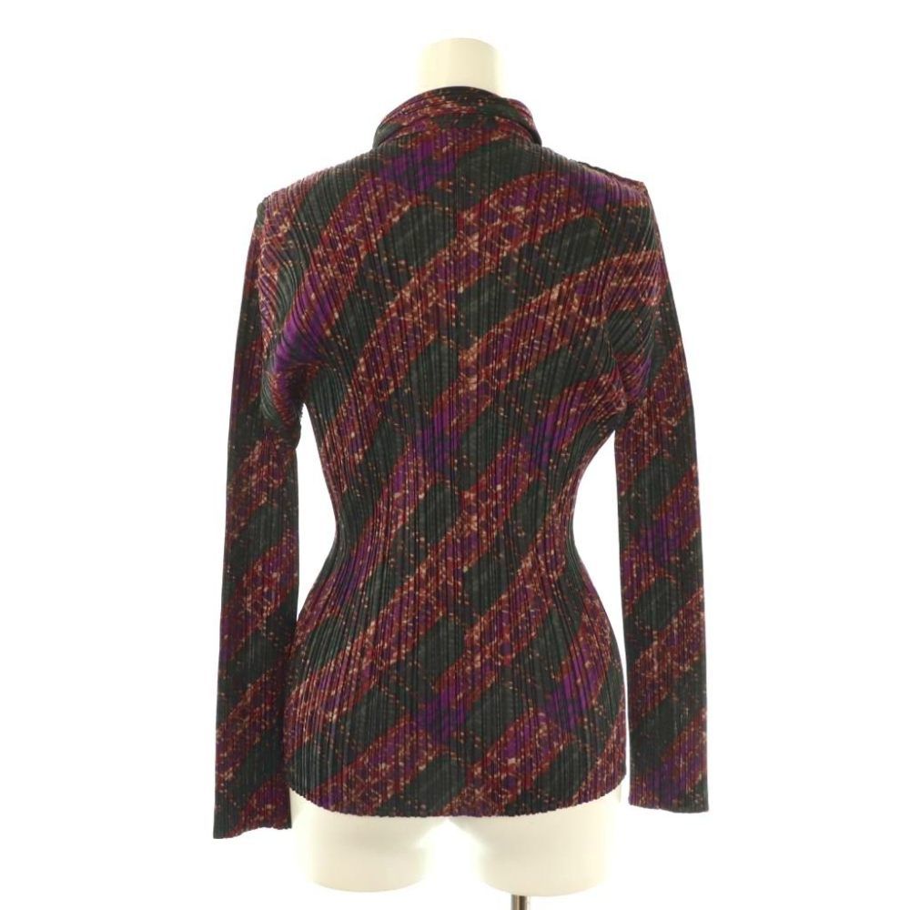 プリーツプリーズ PLEATS PLEASE イッセイミヤケ チェック柄プリーツ