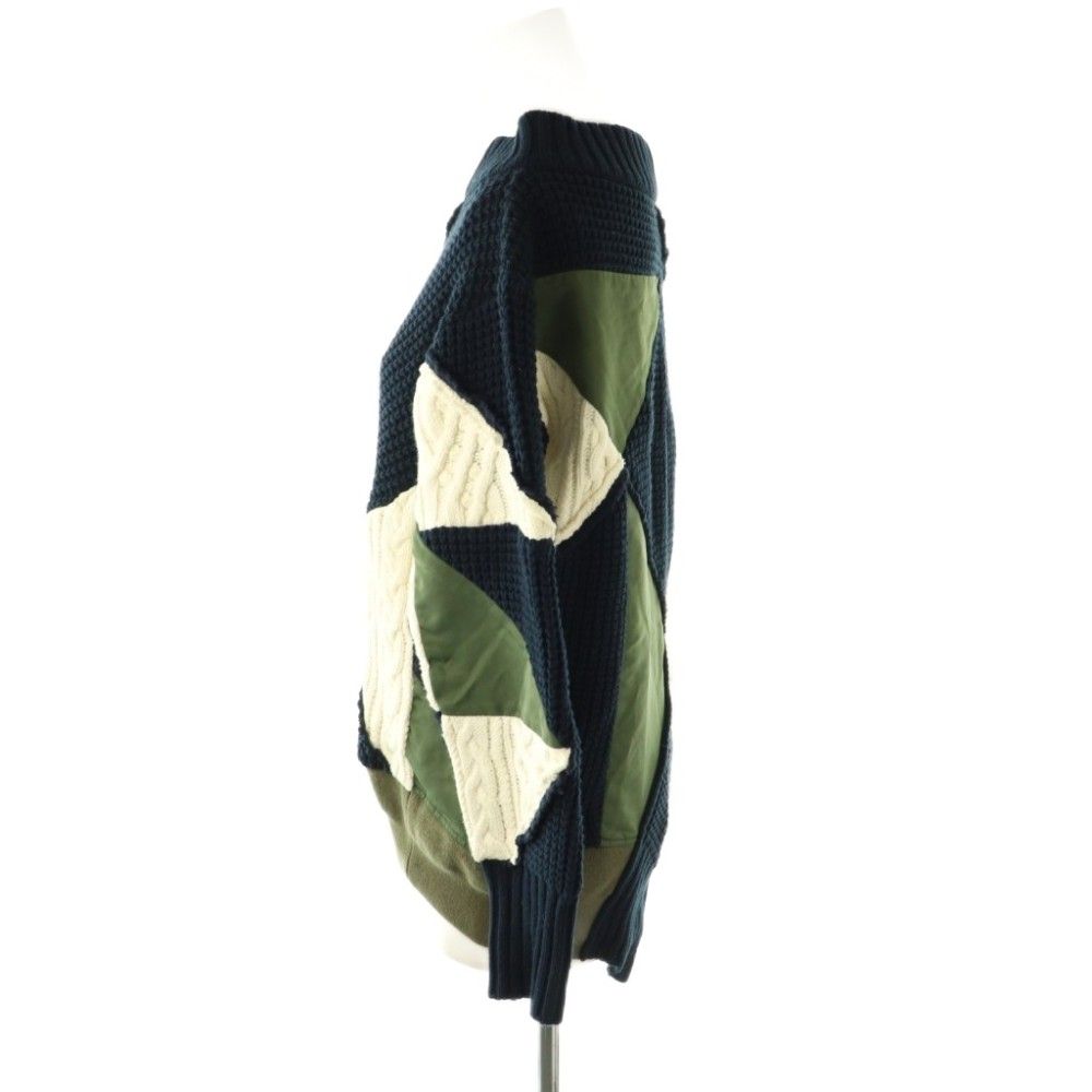 サカイ sacai ソリッドミックスニットセーター 1 マルチカラー 21