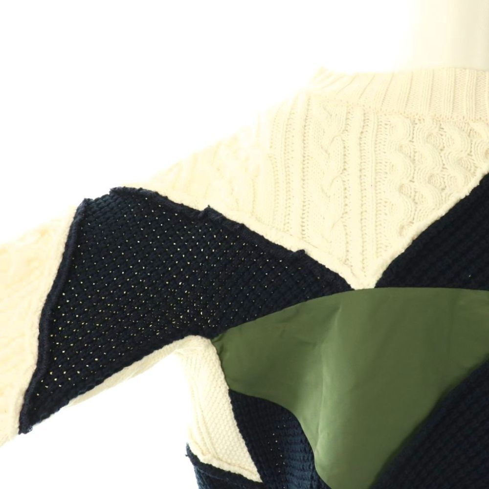 サカイ sacai ソリッドミックスニットセーター 1 マルチカラー 21