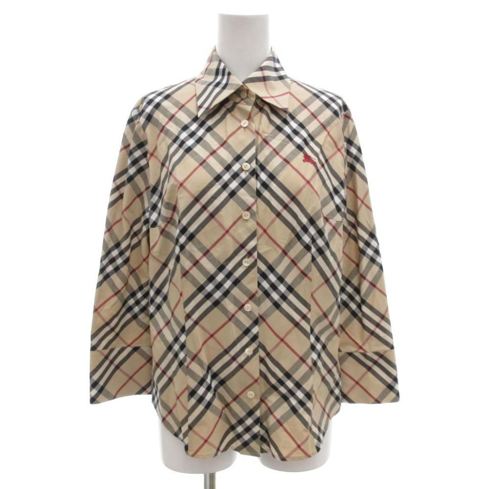 バーバリー ロンドン BURBERRY LONDON 美品 シャツ ブラウス 40 M ノバ