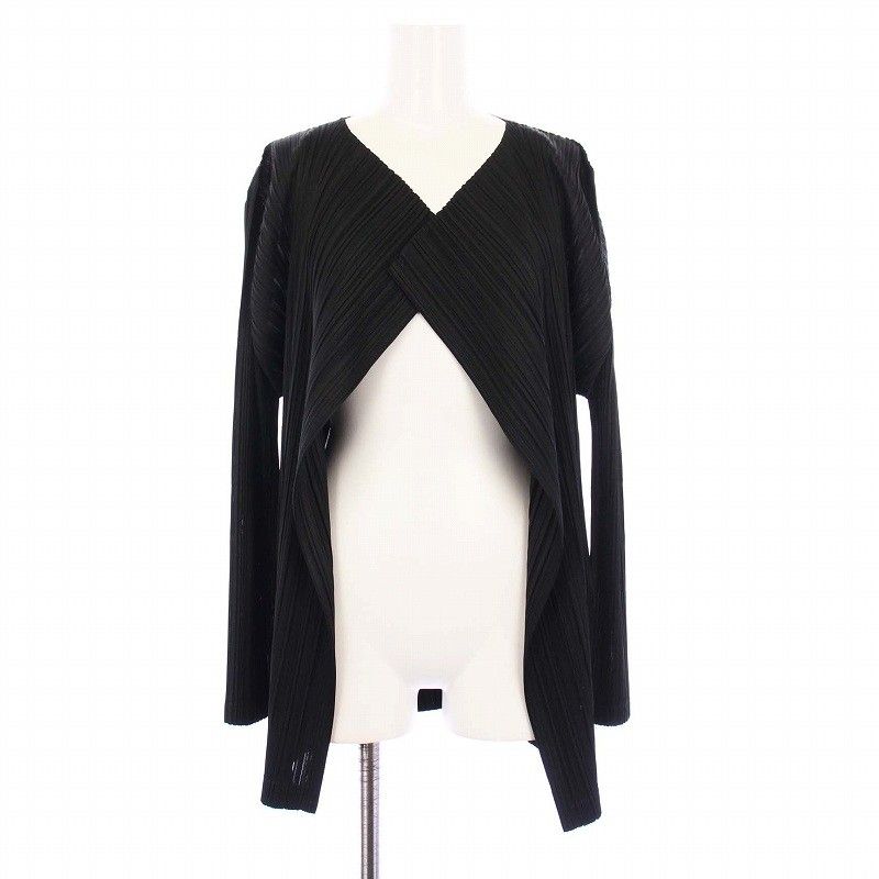 プリーツプリーズ PLEATS PLEASE イッセイミヤケ プリーツカーディガン