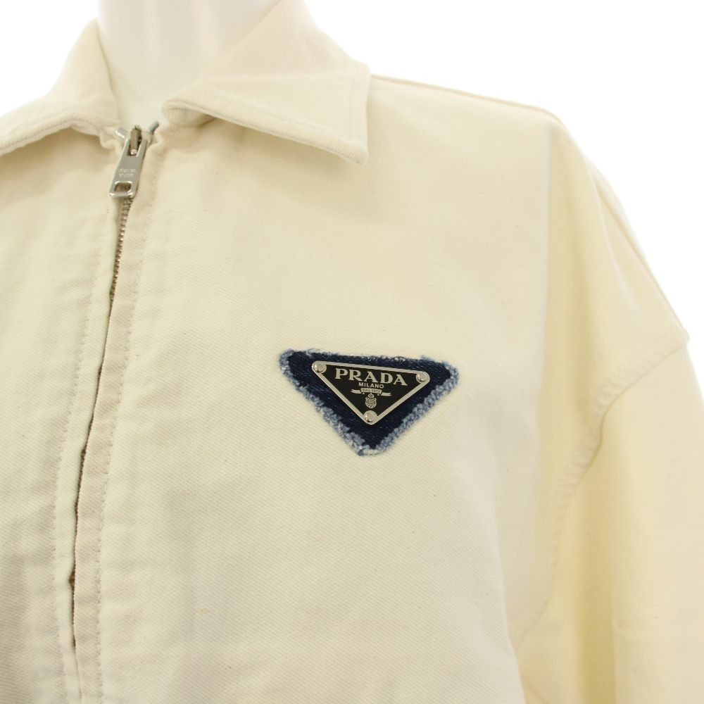 プラダ PRADA 21年製 DENIM CIMOSATO デニムジャケット ジージャン G
