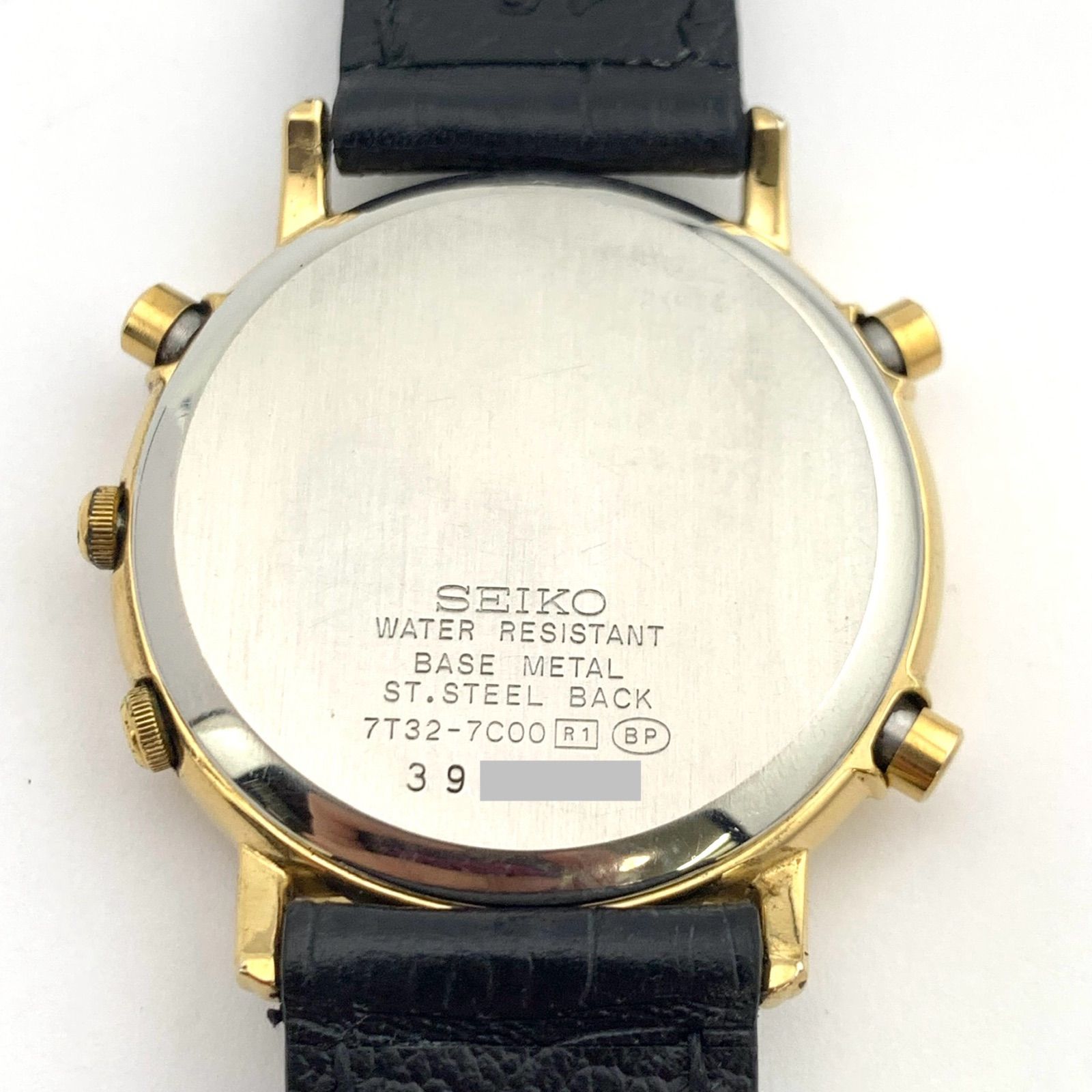 ジャンク】SEIKO SPIRIT 7T32-7C00 クロノグラフ 腕時計 - メルカリ