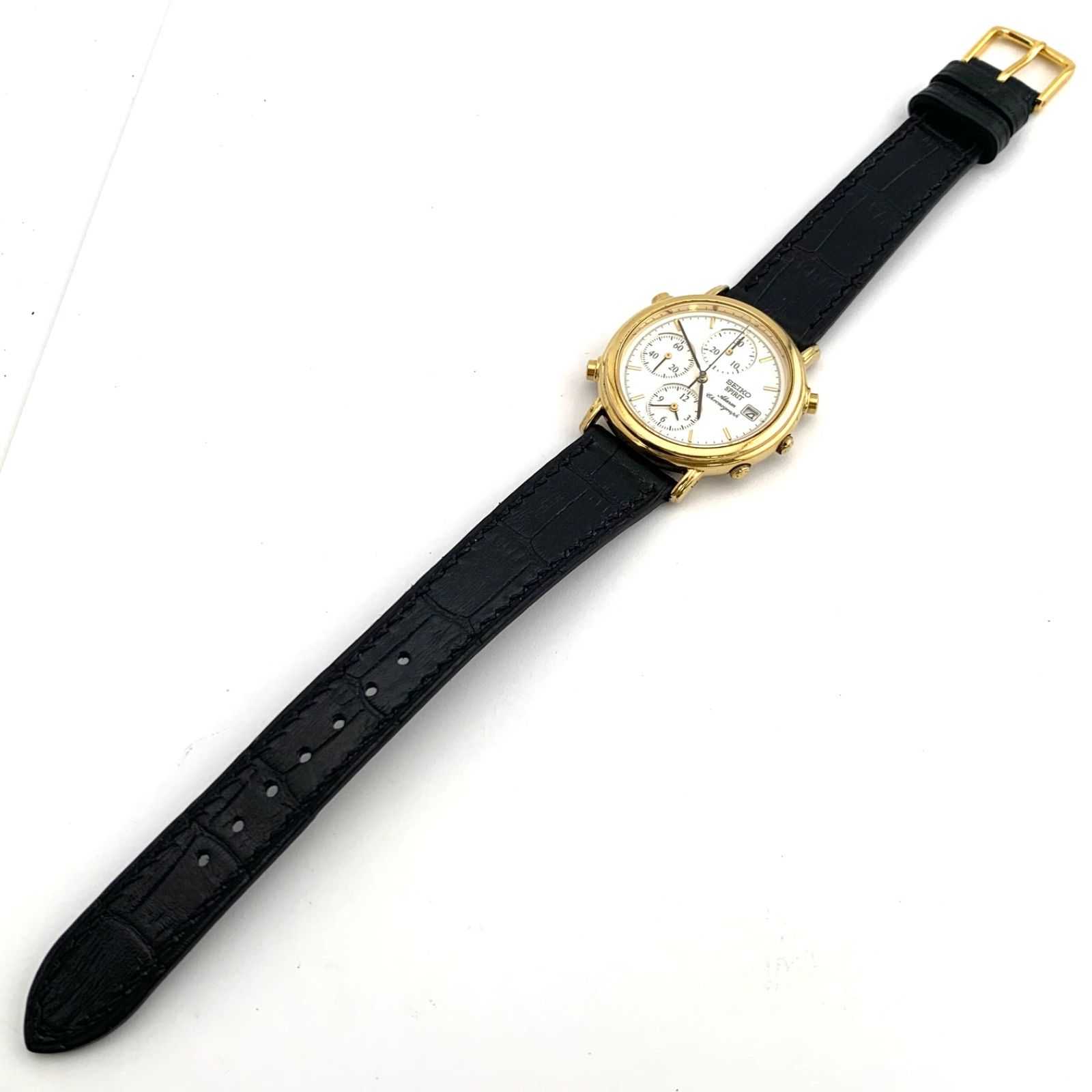 ジャンク】SEIKO SPIRIT 7T32-7C00 クロノグラフ 腕時計 - メルカリ