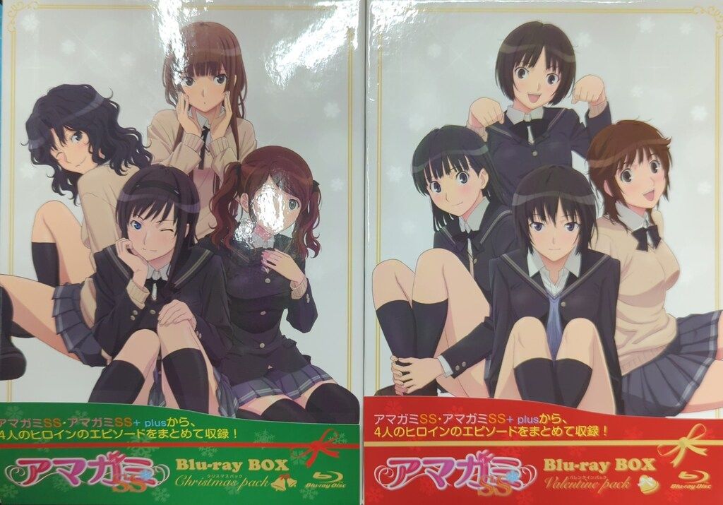 アニメBlu-ray アマガミSS Blu-ray BOX クリスマスパック+バレンタイン