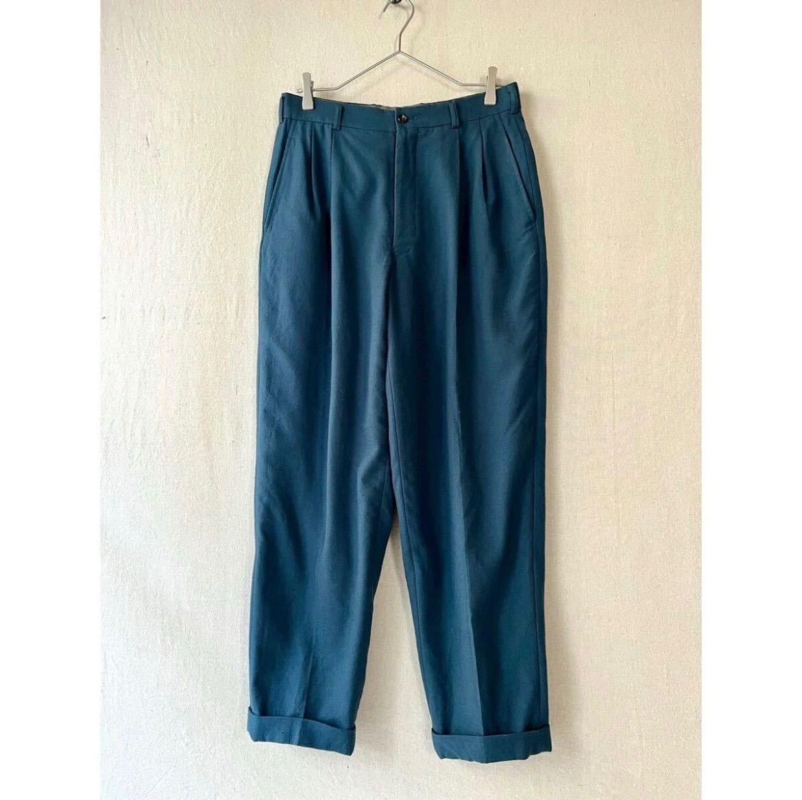 AD1996 COMME des GARCONS HOMME PLUS ウール ギャバジン スラックス