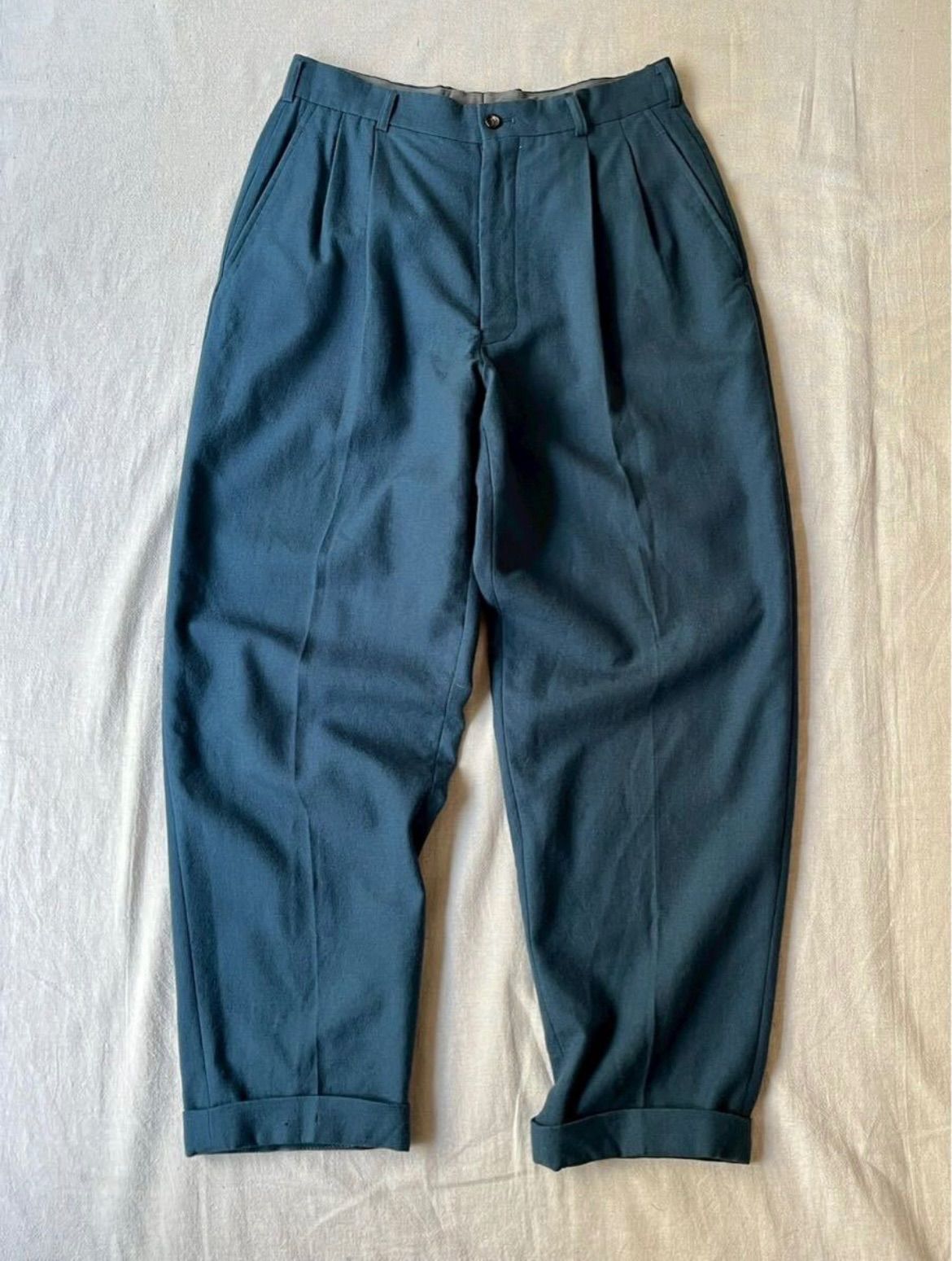 AD1996 COMME des GARCONS HOMME PLUS ウール ギャバジン スラックス