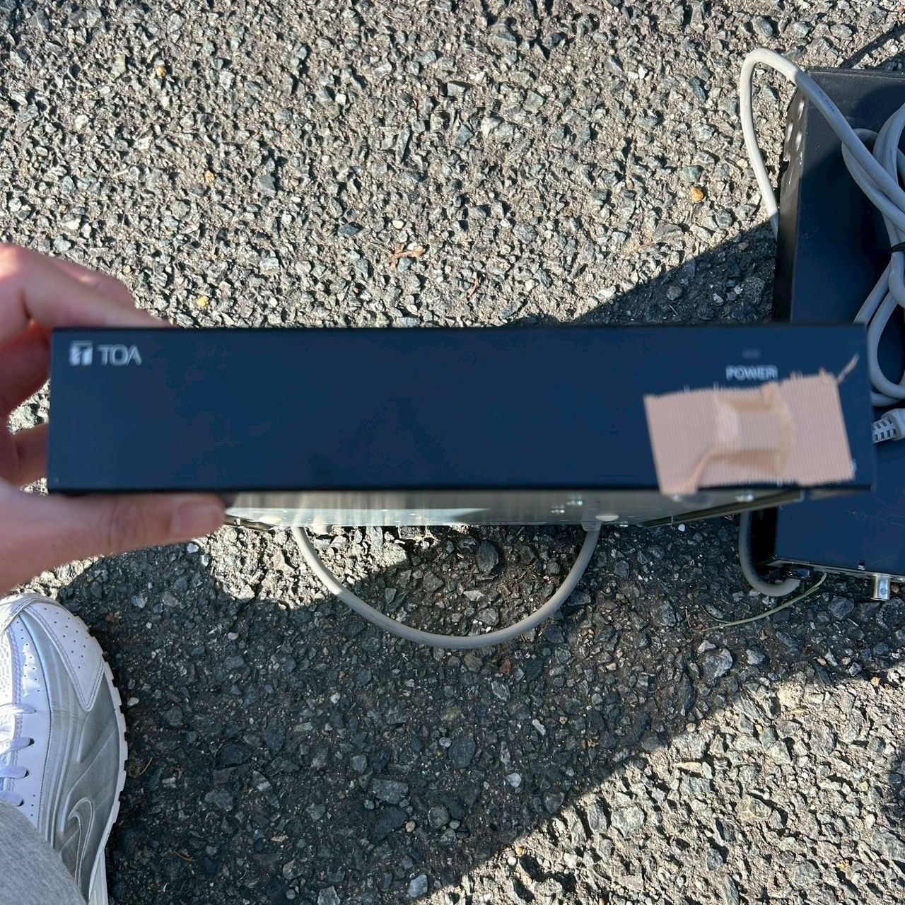 TOA トーア「映像信号分配器 C-VD6 ビデオディストリビュータ」動作