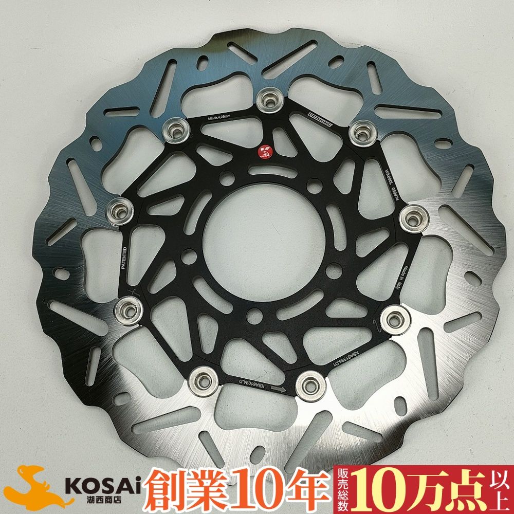 BRAKING ディスクローター WK090L SK2 左側 デイトナ(76581) ZZR-1400