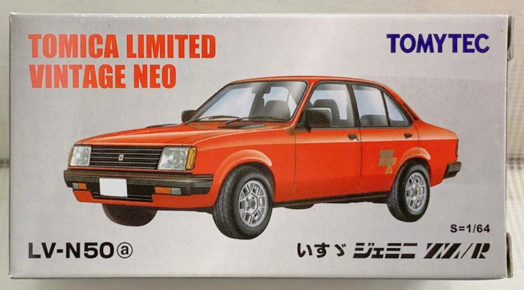トミーテック TOMICA LIMITED VINTAGE NEO いすゞジェミニ ZZ/R (赤
