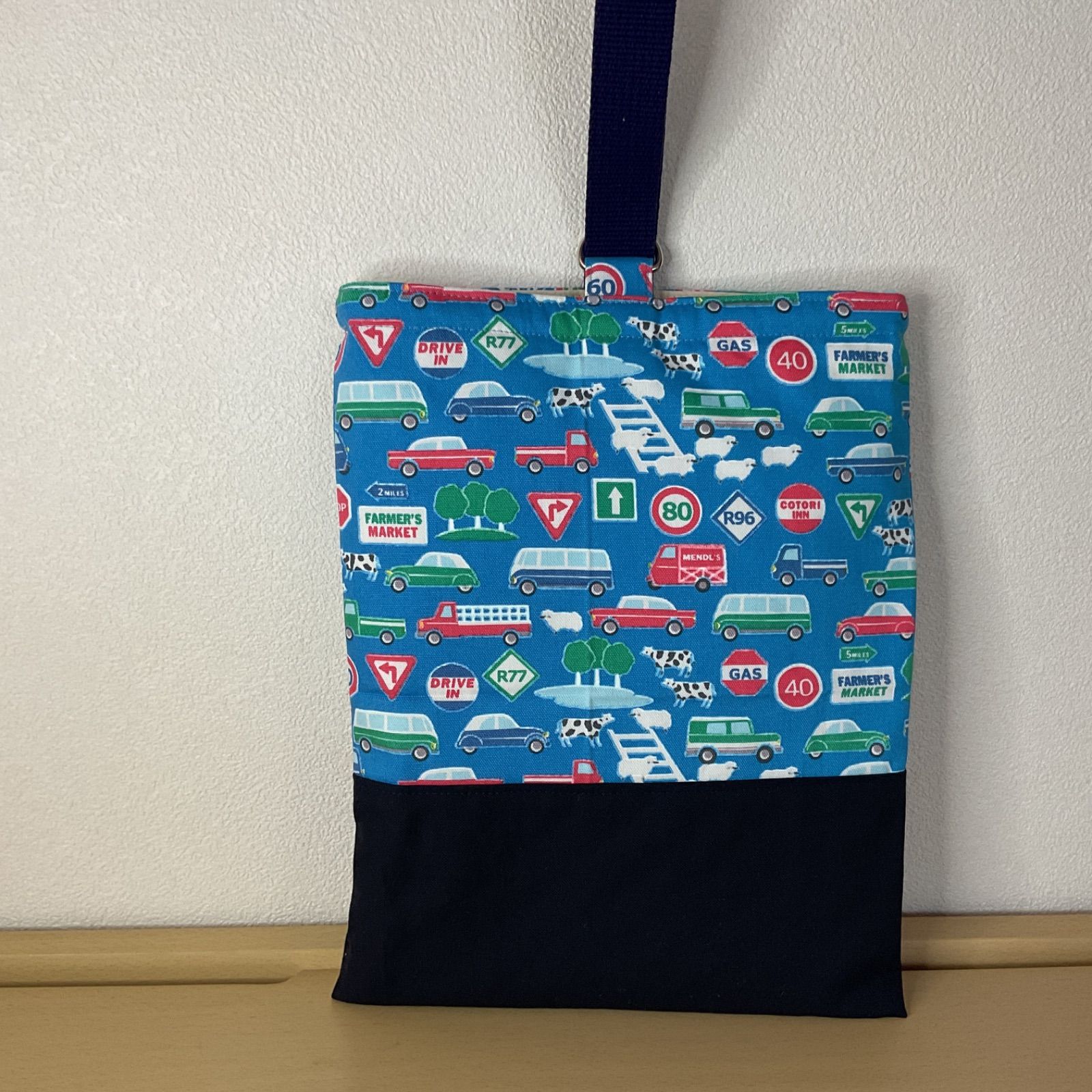 入園入学5点セット りんりんのハンドメイド レッスンバッグ 上履き入れ