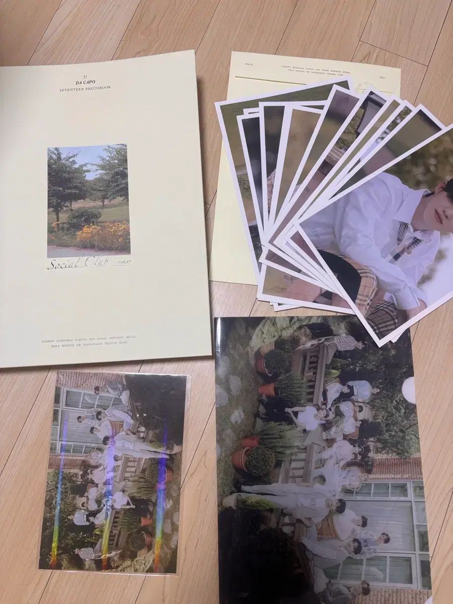 SEVENTEEN ソーシャルクラブ Da Capo フォトブック 出品 SEVENTEEN Da