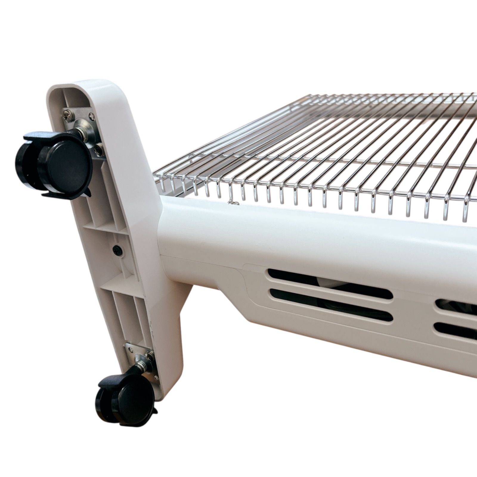 【美品】サンルミエ 遠赤外線暖房器 パネルヒーター　E800L-TM2 ホワイト 美品】サンルミエ E800L-TM2 遠赤外線暖房器 パネルヒーター タイマー