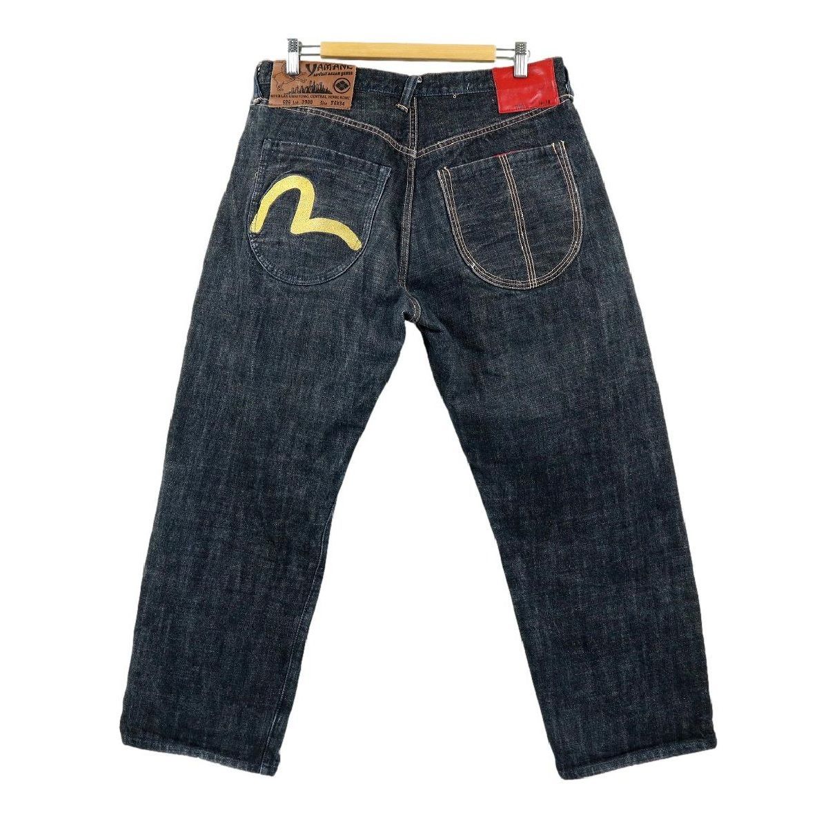 S3710】【美品】【ビッグサイズ36】EVISU YAMANE エヴィス ヤマネ