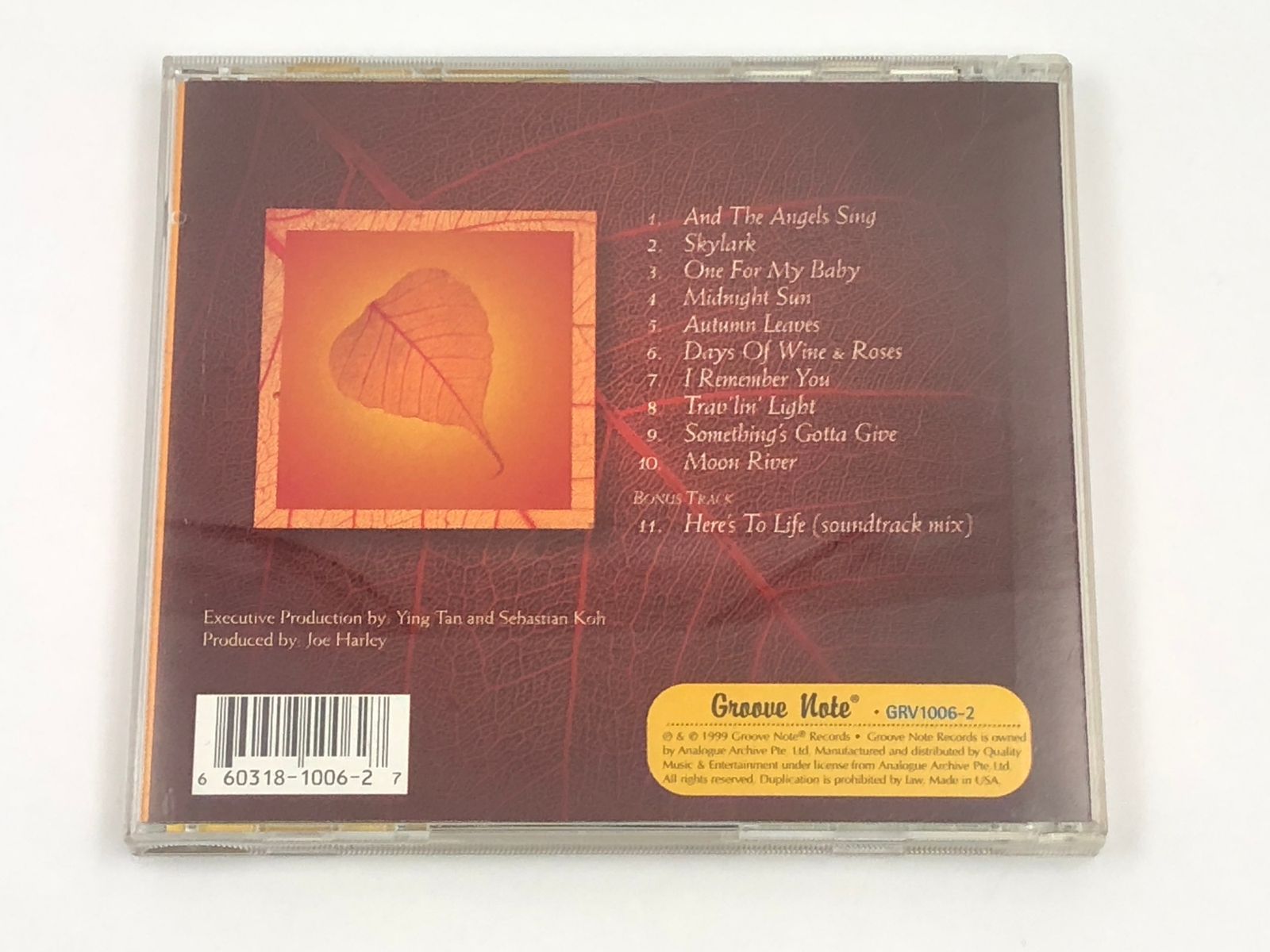 ♪) CD JACINTHA ジャシンタ / Autumn Leaves-the songs of JOHNNY