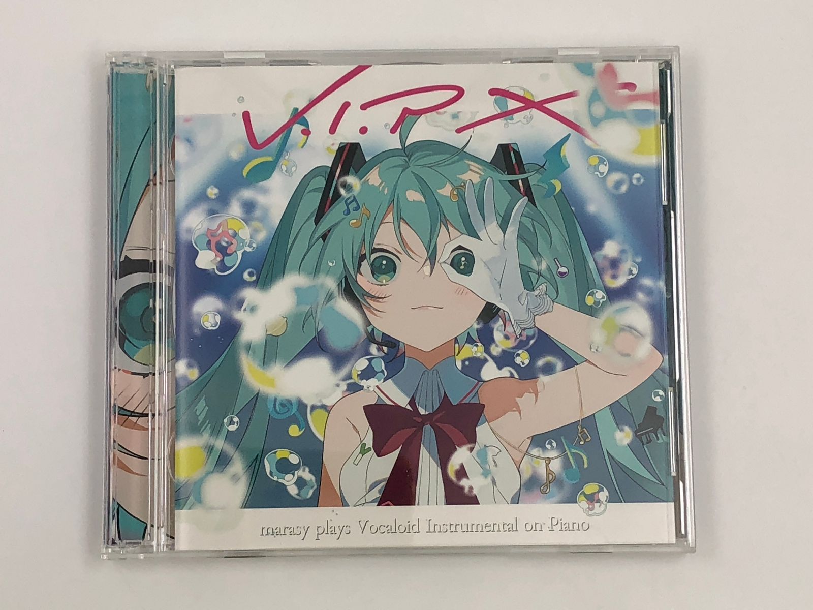 V.I.P(Marasy plays Vocaloid)まらしぃ：新品未開封CD ♪) CD V.I.P × marasy plays Vocaloid Instrumental on Piano DVD付