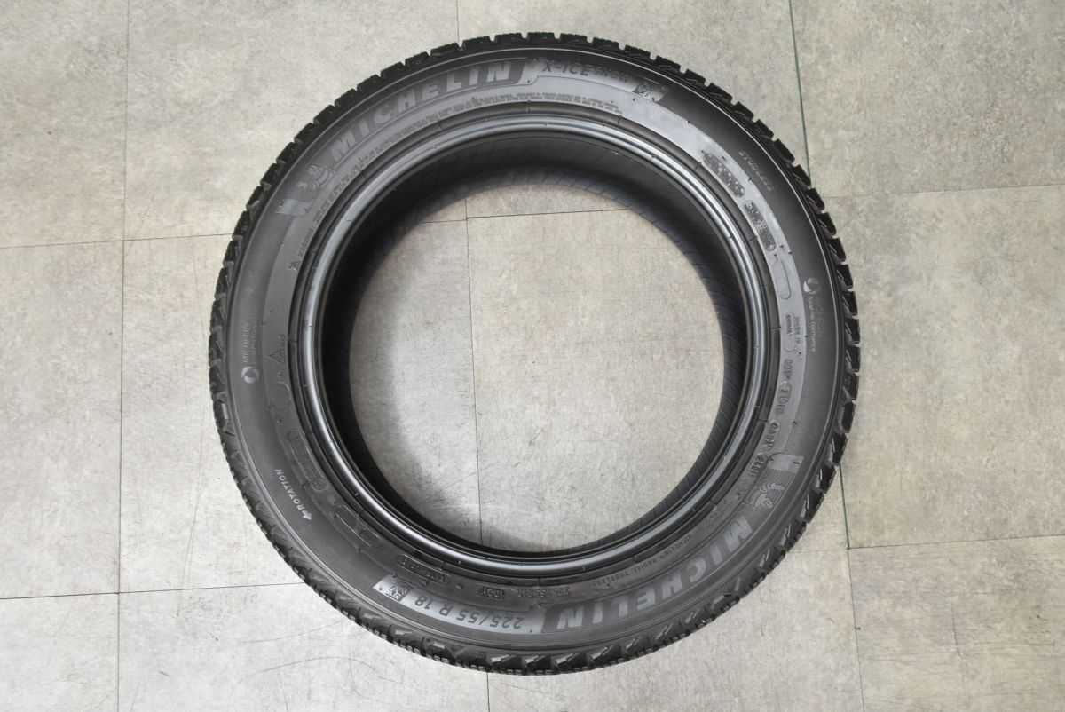 バリ溝】ミシュラン X-ICE SNOW 225/55R18 4本デリカD:5 