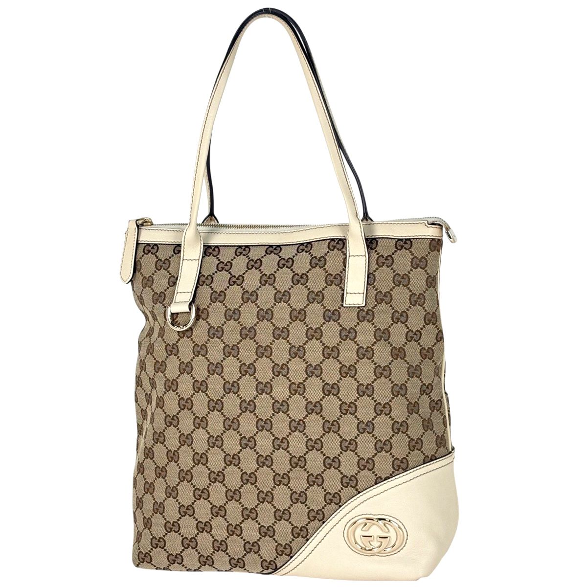 グッチ GUCCI GG柄 トートバッグ GGロゴ ハンドバッグ 肩掛け トート