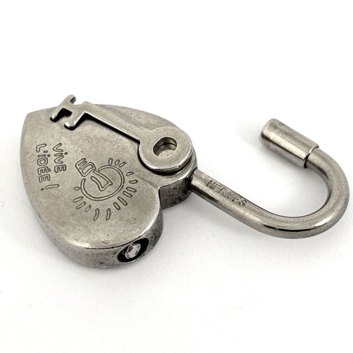 エルメス HERMES ヴィヴィリデ ハートカデナ チャーム ペンダント