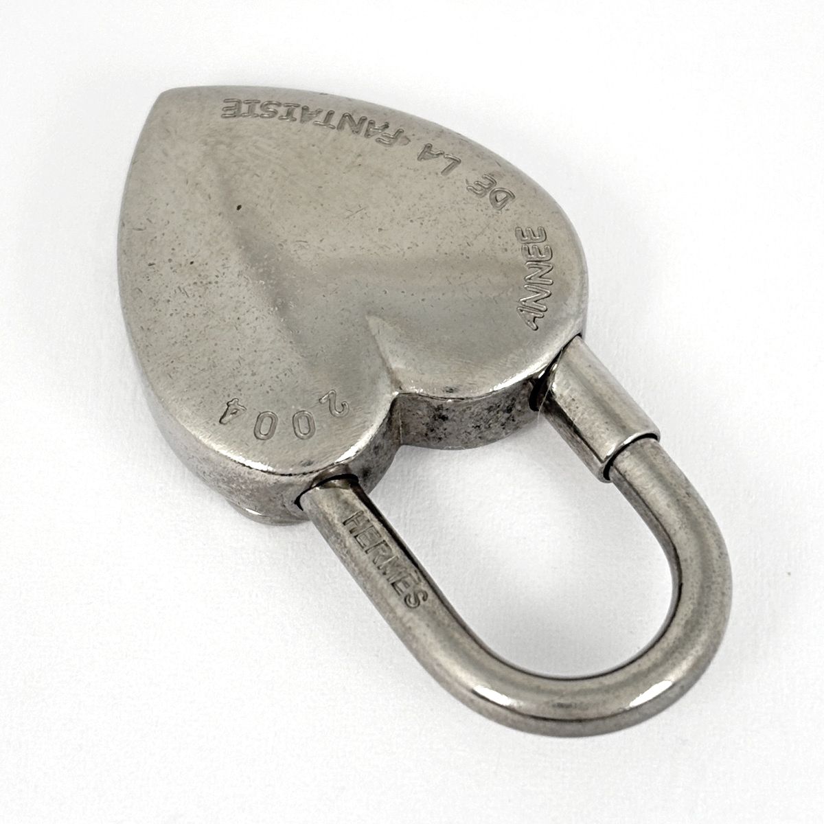 エルメス HERMES ヴィヴィリデ ハートカデナ チャーム ペンダント