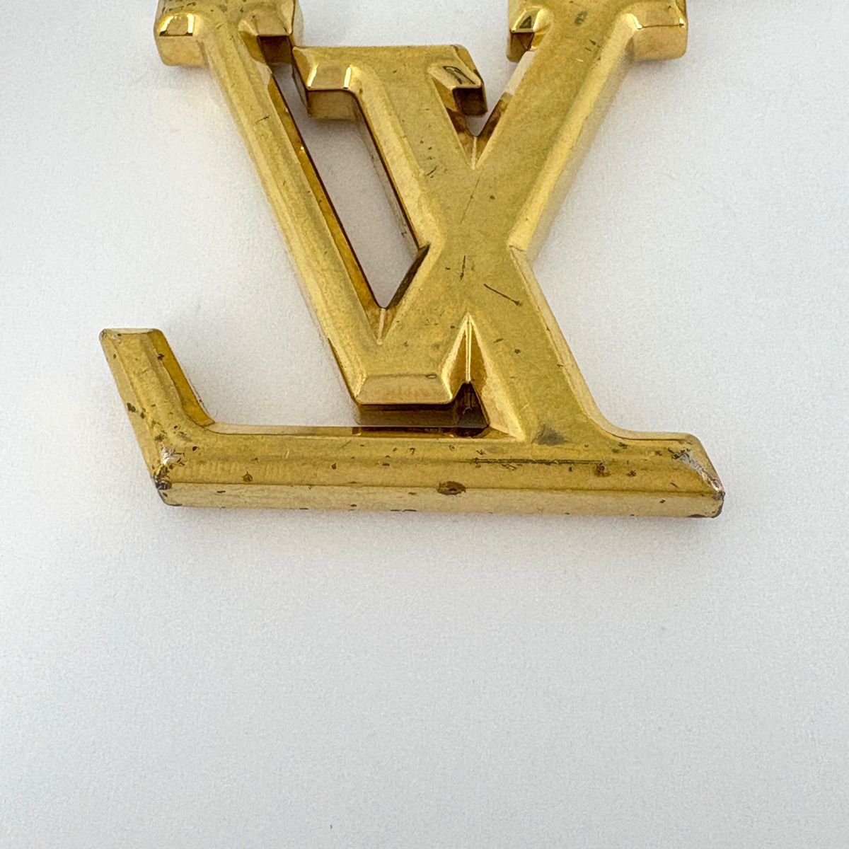 ルイ・ヴィトン Louis Vuitton LV ファセット キーリング キーホルダー