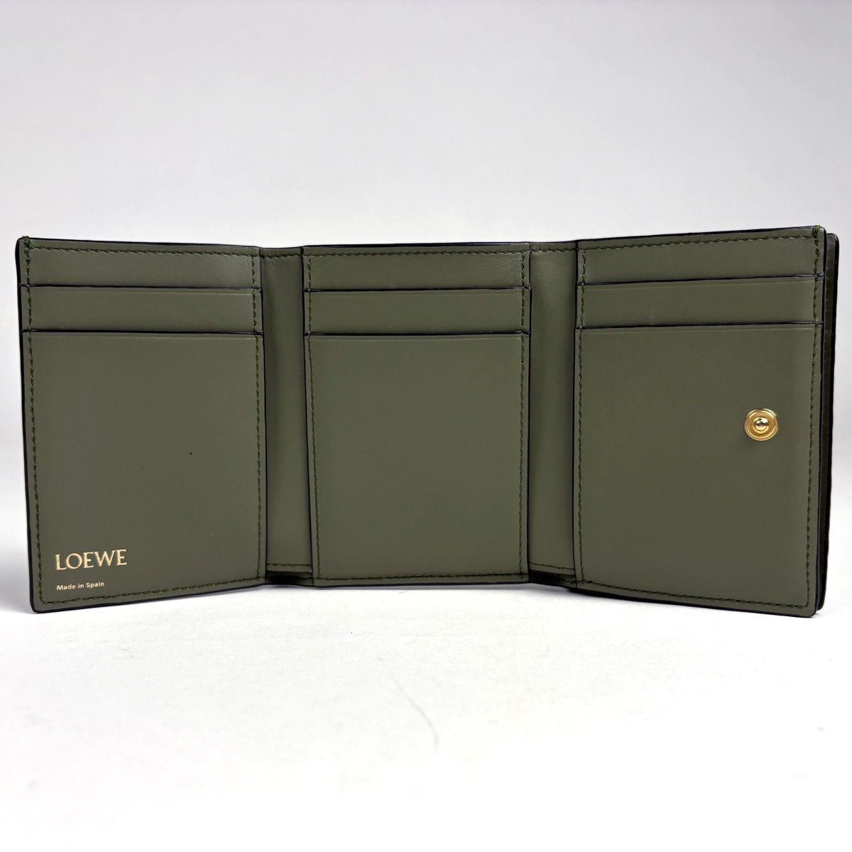ロエベ LOEWE リピート アナグラム 三つ折り財布 小銭入れ 札入れ