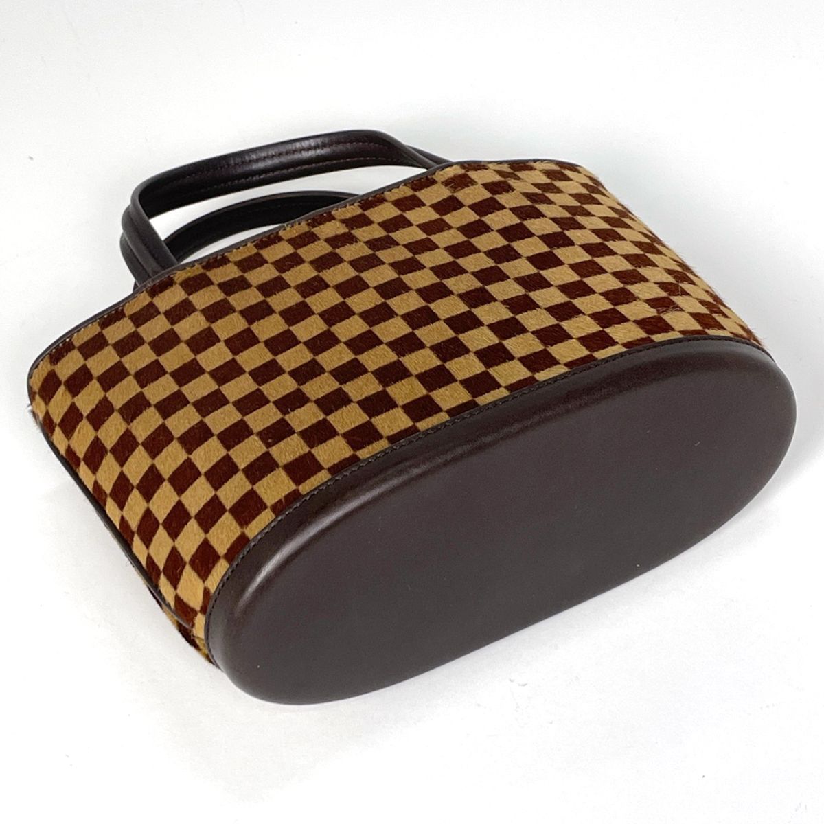 ルイ・ヴィトン Louis Vuitton インパラ ハラコ ハンドバッグ ダミエ